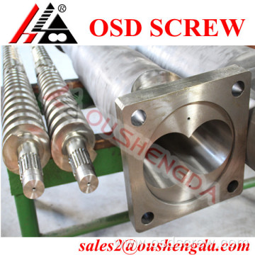 Professional plastic extruder PVC screw barrel for extrusion line